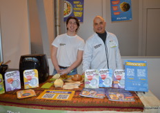 Jordan Walsh en John Jehae bij Superlicious met het merk Johnny Dutch. John: "Dit is zeker niet alleen een vleesvervanger, het gaat om maaltijdcomponenten die echt een aanvulling zijn op een maaltijd. Iedereen vindt het lekker."